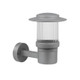 Grey Wall Light E27 40W IP44 230mm Made in Italy Grey Wall Light E27 40W IP44 230mm Made in Italy